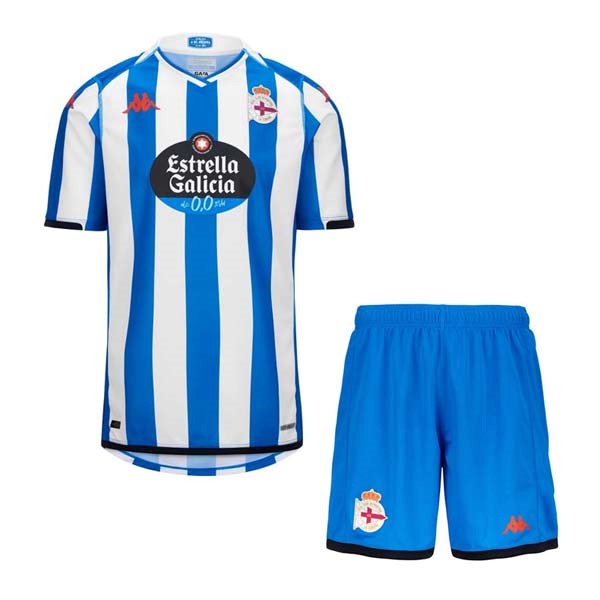 Camiseta Deportivo Coruna Replica Primera Ropa Niño 2023/24